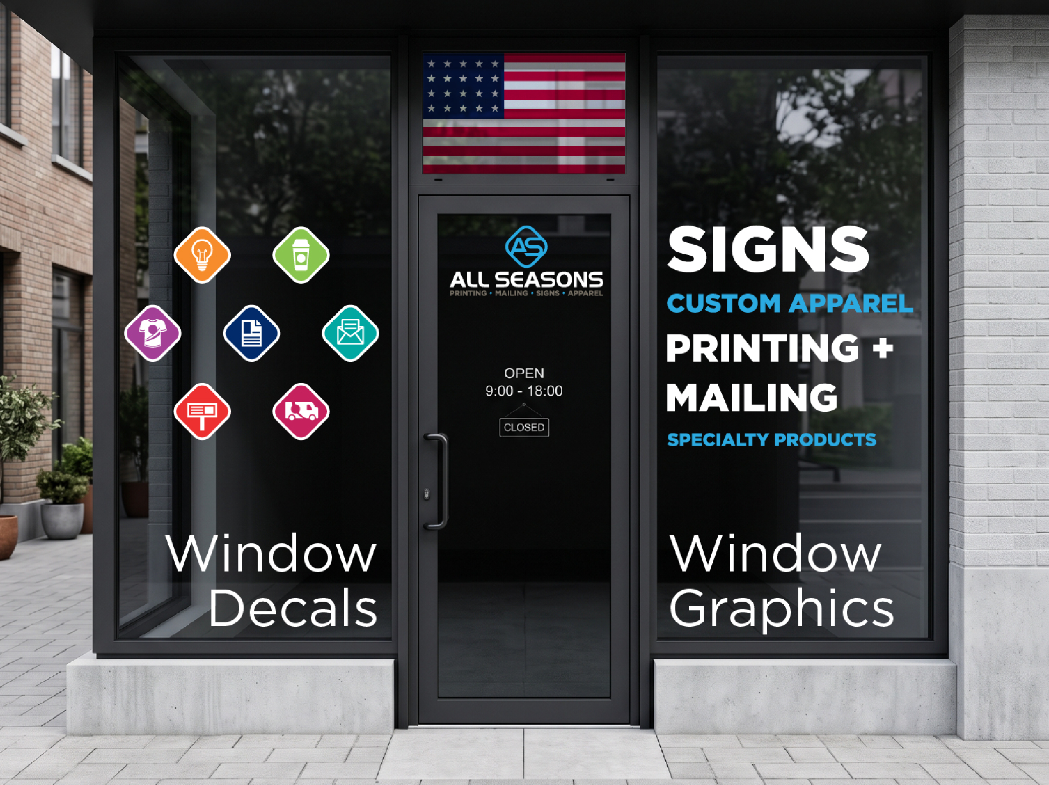 Window graphics
